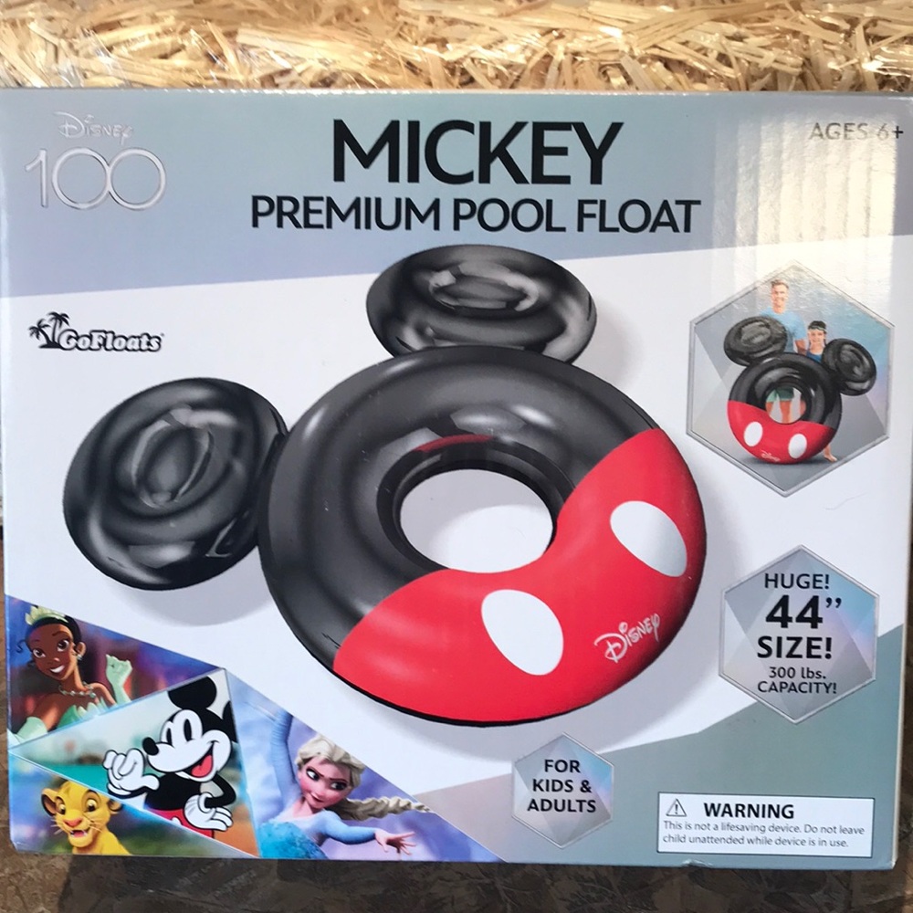 Disney Mickey Mouse rapid inflate pool float